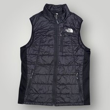 Mens Black The North Face Padded Gilet Jacket - Size Medium (M) T186