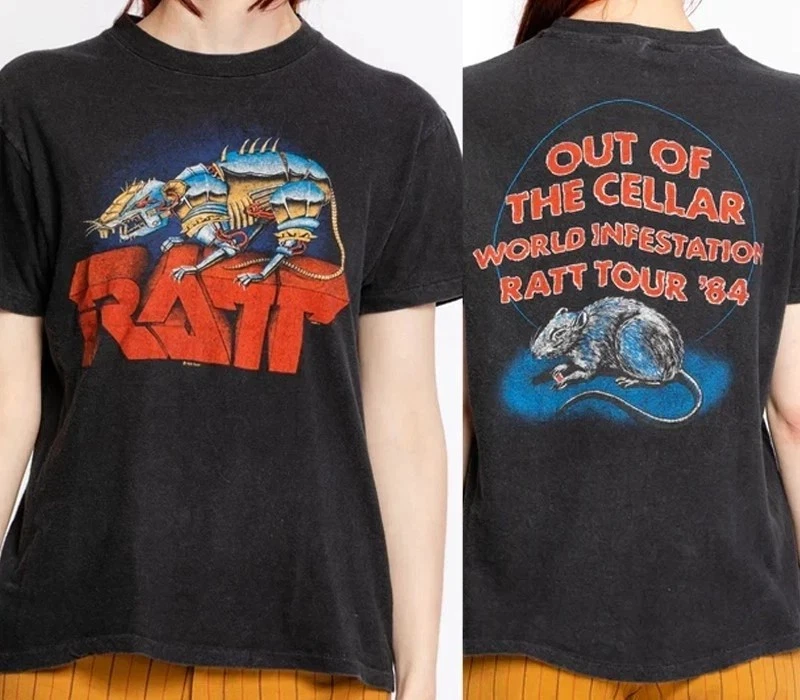 Ratt Shirt In Men's T-Shirts for sale | eBay
