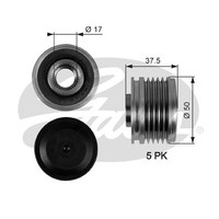 Gates Generatorfreilauf Drivealign® OAP7053