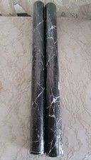 2x Rolls Black White Marble Contact Paper Peel and Stick each 17 5/8" x 118"