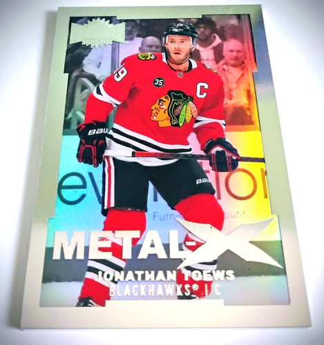 Jonathan Toews #MX-39 2021 Skybox Metal Universe X card