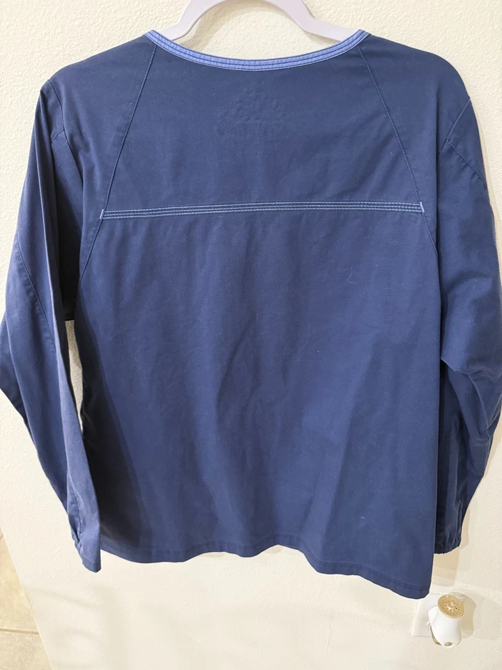 CHAQUETA EXFOLIANTE WONDER WINK SEVEN FLEX AZUL MARINO (L) USADA (H-21) Foto 2 de 3