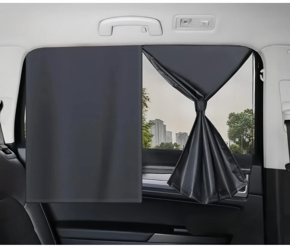 Cortinas de privacidad de protección UV para ventana lateral delantera trasera para automóvil Toyota Foto 2 de 4