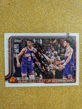 2025-26 Topps Basketball # 294 Suns Heat Check Devin Booker Autograph Signed