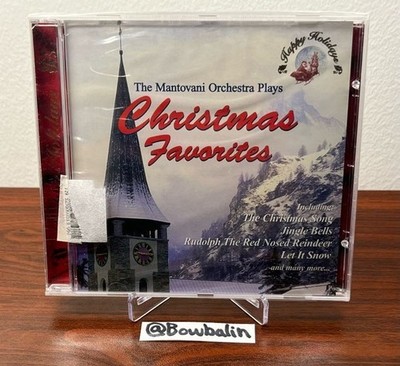 Mantovani Orchestra   Christmas Favorites CD 1996 Remastered Holiday Retro Music