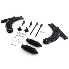 Kit de suspensión de brazos de control delanteros de 10 piezas para Jetta Beetle Golf 1998-2010