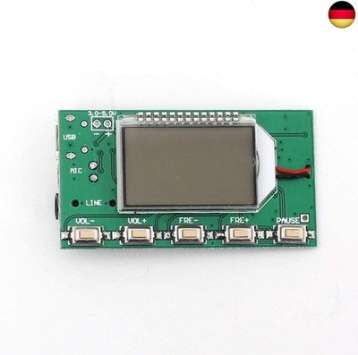 FM Transmitter Modul, PLL 87-108 MHz Stereo Digital Wireless Mikrofon Board mit