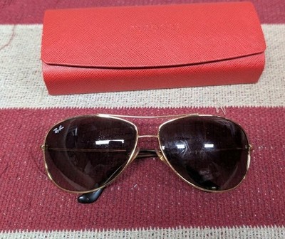 Ray-Ban RB3293 001/13 Aviator Sunglasses 63-13 Brown Gradient Lens FRAMES ONLY