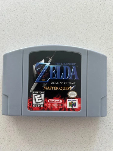 Legend of Zelda Ocarina of Time Master Quest (NINTENDO 64 N64) Game Cart