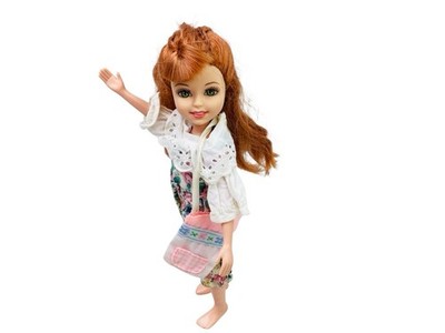 Mattel Barbie Doll Wee 3 Friends - Lila - Red Hair Green Eyes 9.5'' Vintage 2004