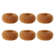Extra Small Hair Bun Maker for Kids, 6 PCS Chignon Donut Sock Form... 
