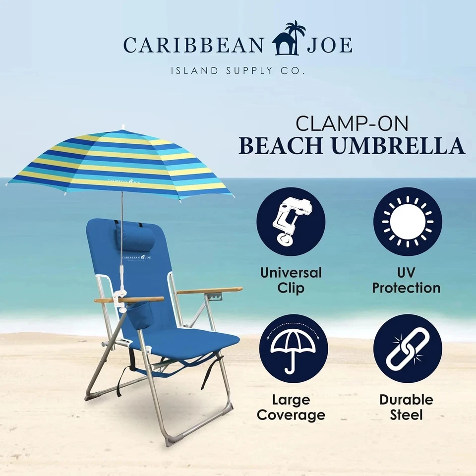 Sombrilla para playa, sombrilla exterior, sombrilla, sombrilla universal plegable Foto 2 de 4