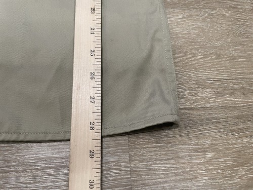 Amazon Essentials Men's Sz M Utility Safari Workwear Button-Down Shirt Khaki - Picture 6 of 7