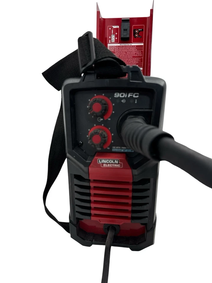 Lincoln Electric 90i FC WELD-PAK Soldador de alimentación de alambre con núcleo fundente K5255-1 Luz Usado2 Foto 3 de 4