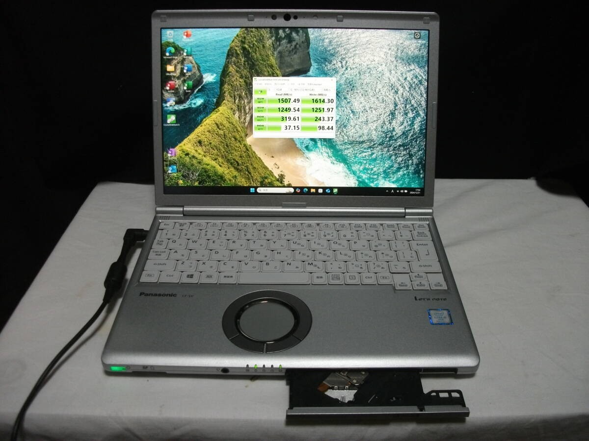 Let's note CF-SV8 RDAVS, DVD搭載, Win11 即納パソコン】Let's note CF-SV8 (Win11pro64) (BC品) 【中古