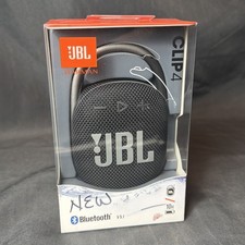 JBL CLIP 4 Portable Bluetooth Waterproof Speaker - BLACK BRAND NEW SEALED