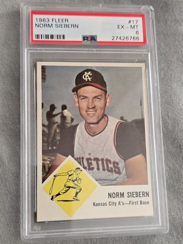 1963 Norm Siebern #17
