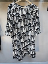 Otto d'Ame Plumo A line Kimono Style Dress UK 16
