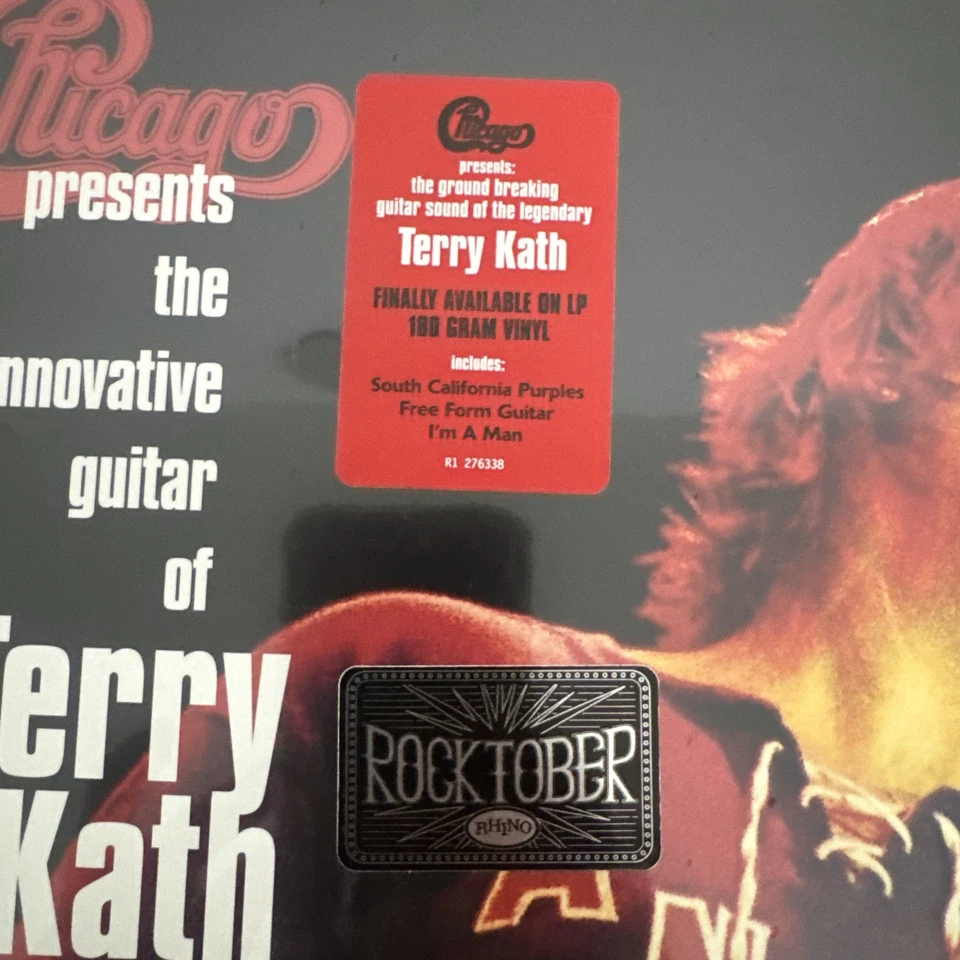 CHICAGO VERIFIED STICKER THE INNOVATIVE GUITAR OF TERRY KATH 180 GRAM 2 LP SET. Foto 2 de 4