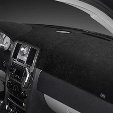 For Hyundai Elantra 14-16 Dash Designs Brushed Suede Black Dash Cover