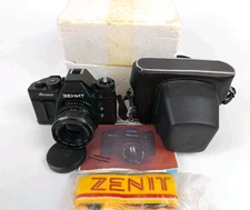 KMZ Zenit Automat  Helios-44K-4 2/58mm lens SLR Rare Soviet camera BOX SET