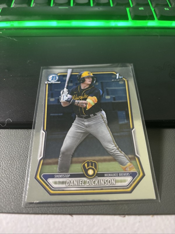 2026 Bowman Chrome Daniel Dickinson 1st Bowman