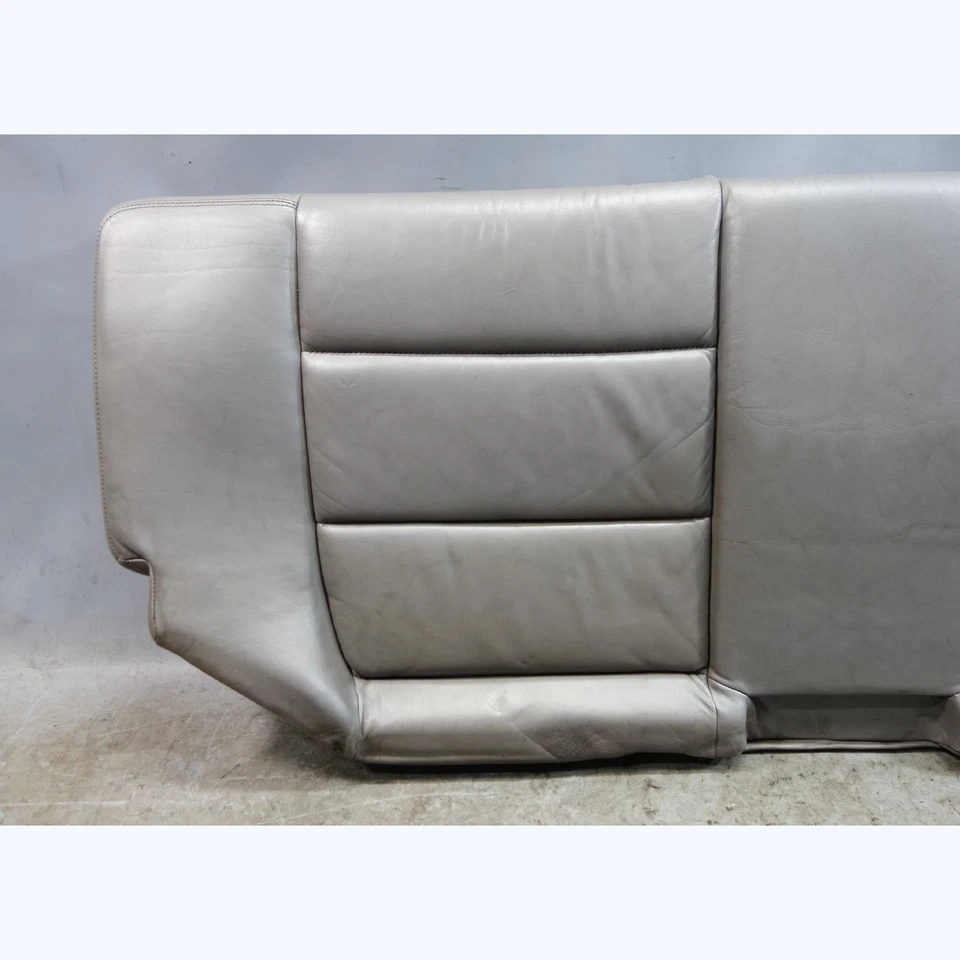 95-99 BMW E36 M3 Coupe Rear Seat Bottom Bench Cushion Mullberry Grey Leather OEM — 第 4/4 张图片