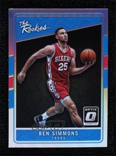 2016-17 Panini Donruss Optic The Rookies Holo Silver Prizm Ben Simmons #2 7zf