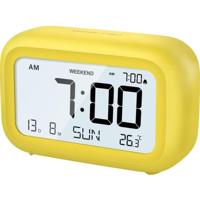 Digital Wecker Nachttisch LED LCD Wecker mit Snooze und Kalender