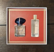 MY WAY by GIORGIO ARMANI 2pc Gift Set Eau De Parfum 1 Fl.oz Bottle & .50 Fl.oz.