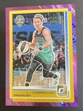2025 Panini Donruss WNBA - Courtney Vandersloot #34 Purple Laser /99 Chicago Sky