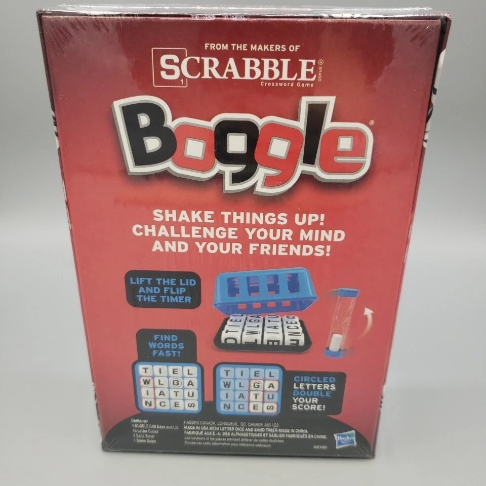 Hasbro Boggle from the Makers of Scrabble 3 Minute Word Game Family Game Night - Image 2 of 4
