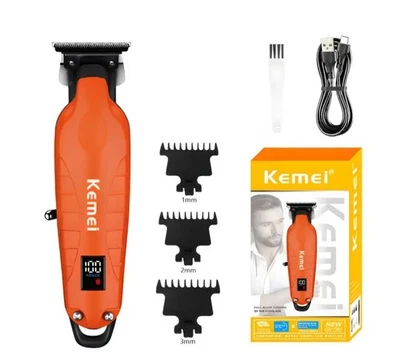 Kemei KM-2293 Hair Clipper Professional Electric Rechargeable Barber Trimmer New