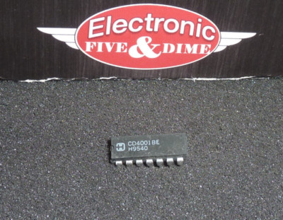 CD4001BE HARRIS NOR Gate 4-Func 2-Input PDIP14  IC