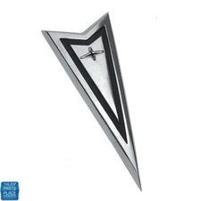 1964-65 Pontiac GTO Trunk / Deck LId Arrow Head Emblem New