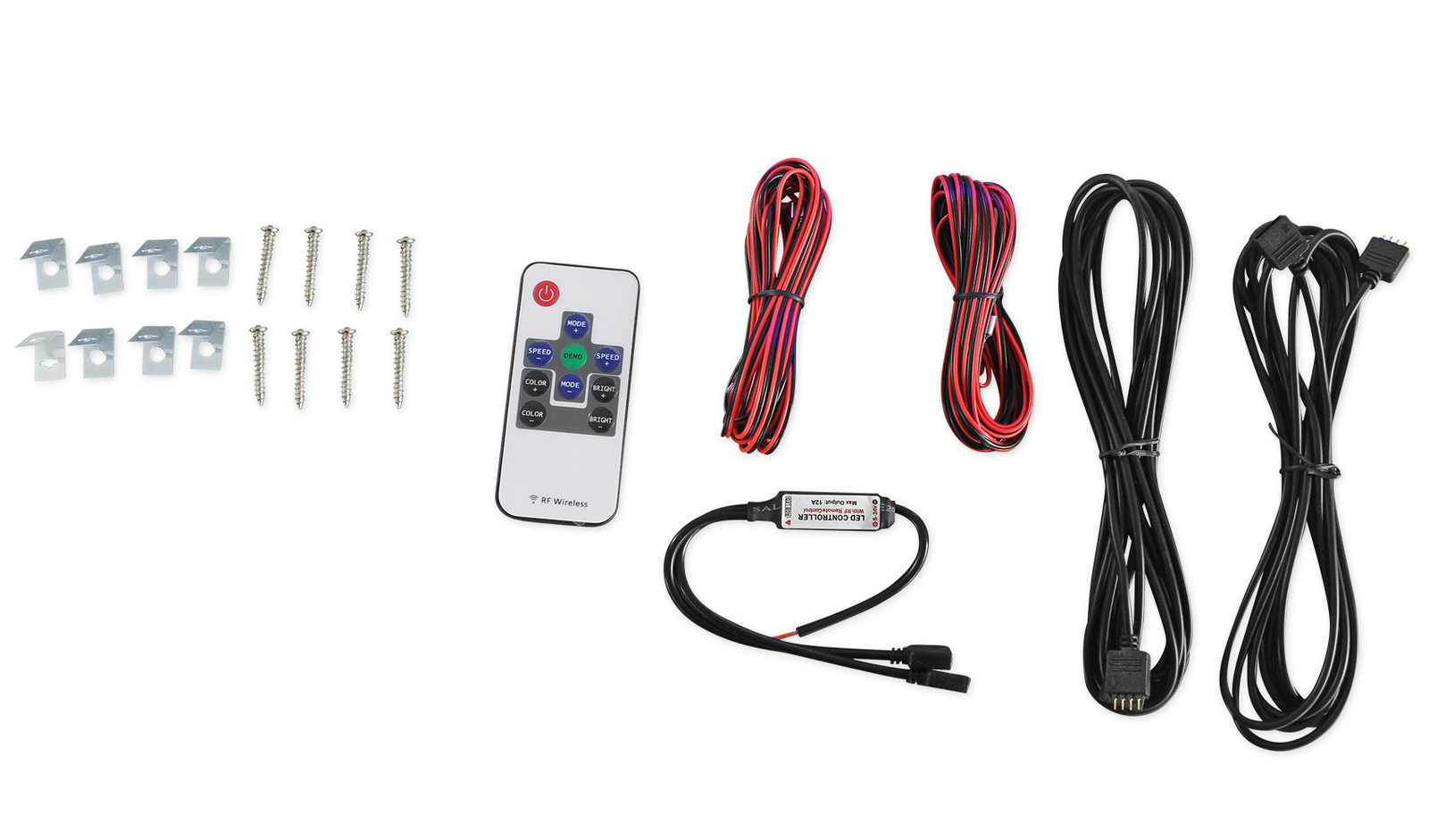 Rockville RMC65LW 65 600 Вт 2-полосные белые морские колонки с многоцветным светодиодом пульт дистанционного управления