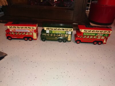 Three Lledo Days Gone DG 41-49 Karrier E6 Trolley Busse