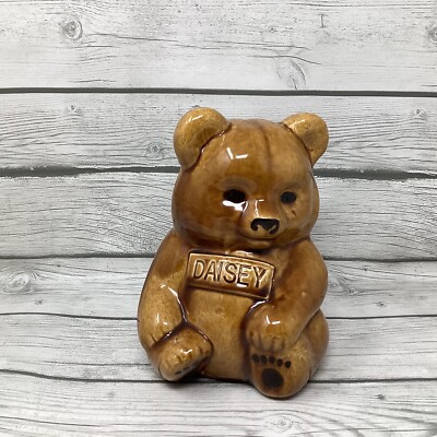 Daisy Baby Bear Brown Bank