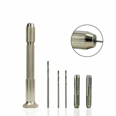20-tlg. HSS Mini Spiralbohrer Set Micro Bohrer Spiralbohrer mit Handbohrer