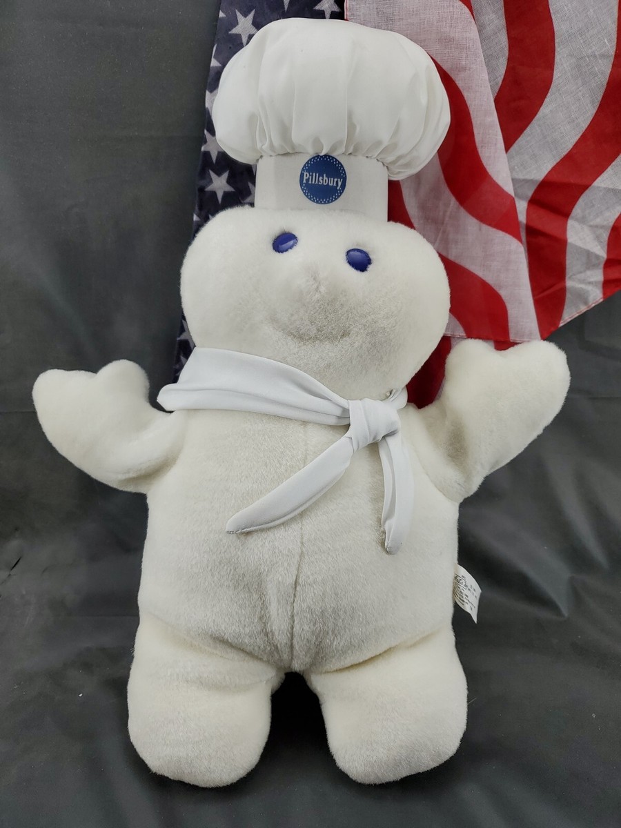 Vintage 1997 Pillsbury Dough-boy Plush Hand Puppet by Arts Toy 16