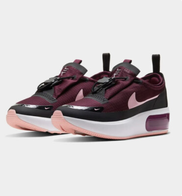 W Size 8-NIKE Air Max Dia Winter Night Maroon Sneakers Shoes