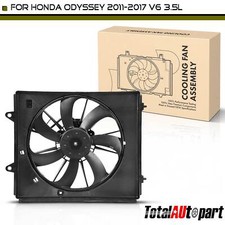 Engine Radiator Cooling Fan w/ Shroud Assembly for Honda Odyssey 11-17 3.5L RH