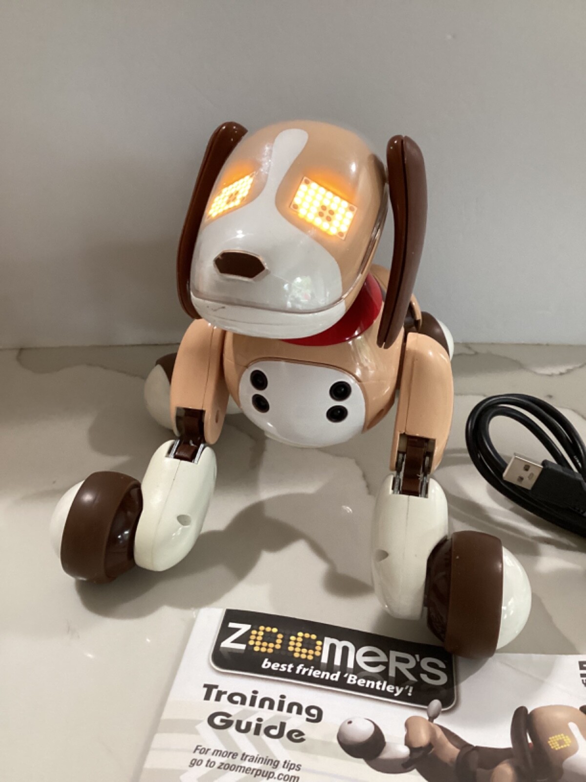 BENTLEY Zoomer Interactive Dog with Charger & Manual WORKS! eBay