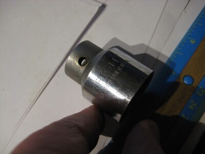 Vintage Wright Wrench Socket 12 pt 1/2'' Dr. S-163 46+ 1'' Barberton O. USA
