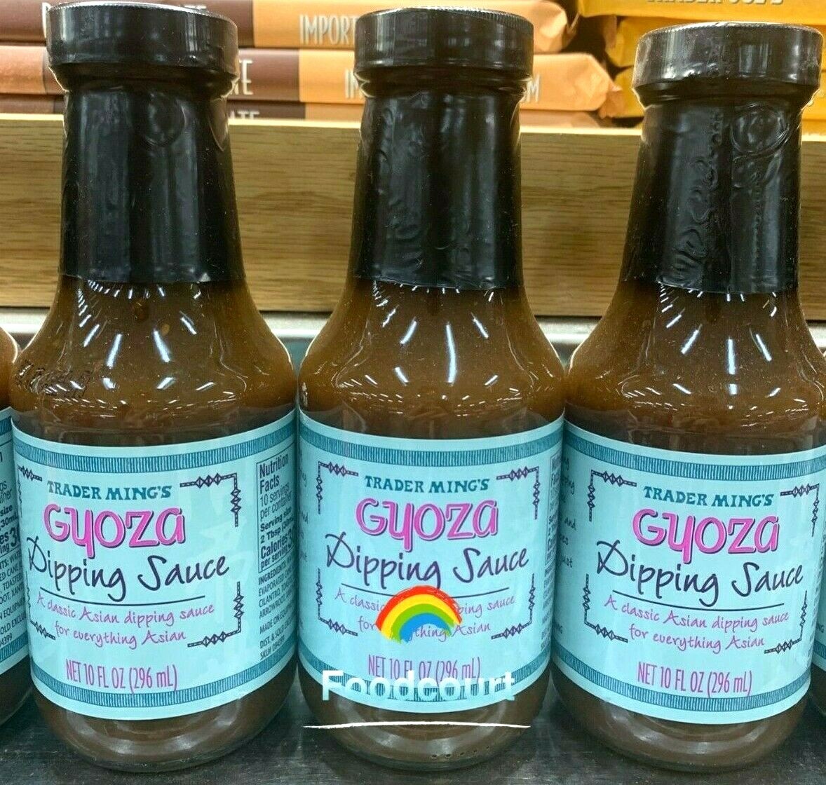 3 paquetes de salsa sumergible Trader Joe's Gyoza 10 fl oz cada paquete