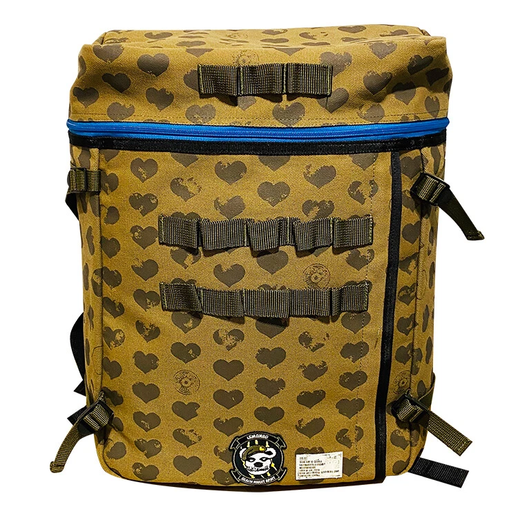 hide with Spread Beaver Black Heart Backpack X JAPAN yoshiki LEMONed Yellow
