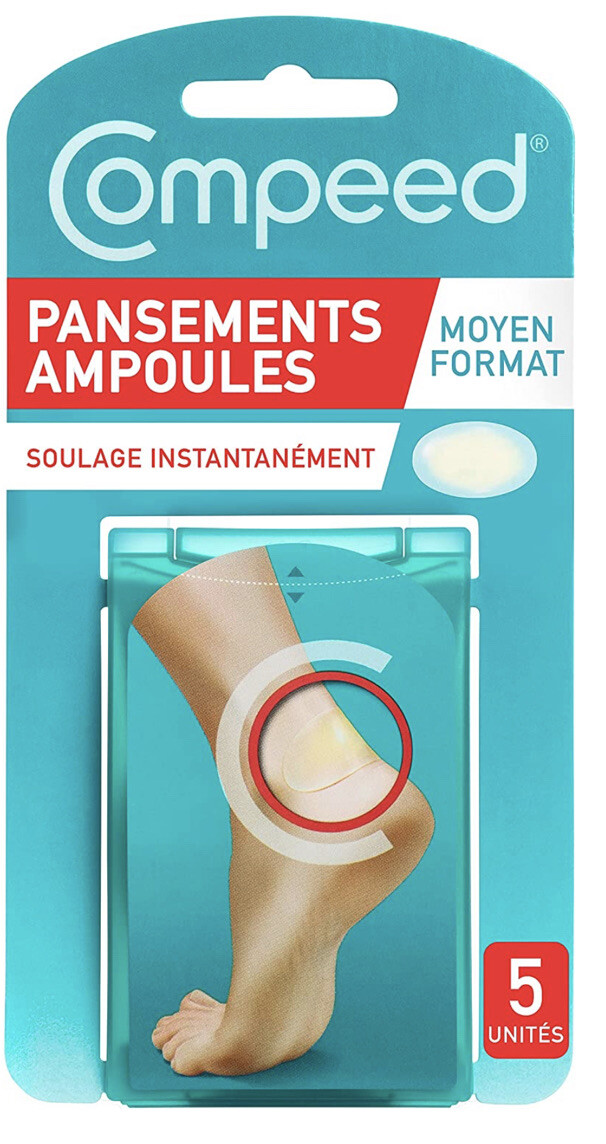 Prévention ampoule et protection active avec les pansements Compeed sport