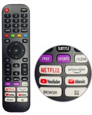 Mando a distancia para Smart TV Hisense 4K UHD Android actualizado EN2AE30H