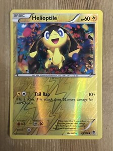 Helioptile - 28/119 - Common - Reverse Holo NM, English Pokemon Phantom Forces