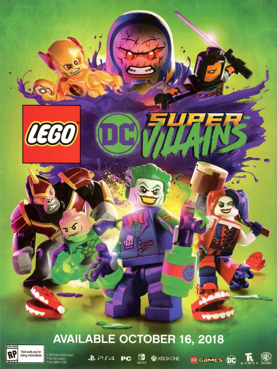Dc Comics Lego Switch Super Villains Lego DC Super Villains PS4